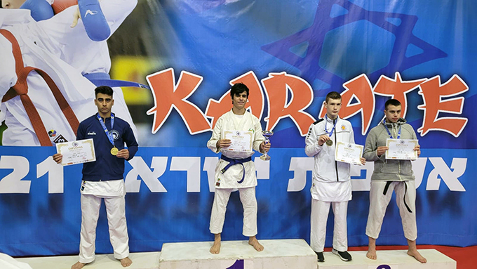 انجازات مشرفة لمدرسة Hosni kai karate في بطولة اسرائيل للكراتيه